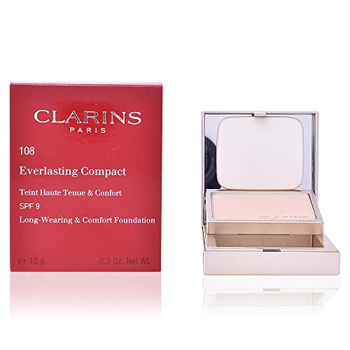 Base Compacta Clarins Everlasting Compact Foundation Spf 15 112 Amber