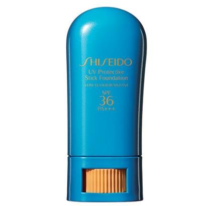 Base em Bastão Shiseido UV Protective Stick Fundation FPS36 - Base 04 -Ochre