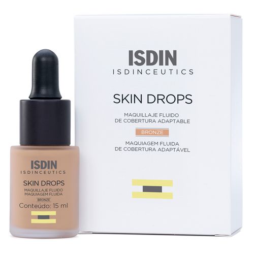 Base Fluida Isdin Isdinceutics Skin Drops Bronze 15ml