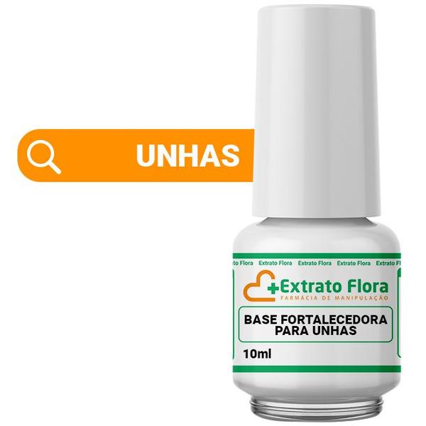 Base Fortalecedora para Unhas 10ml - Extrato Flora