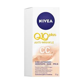 Base Hidratante Facial Nivea Visage Antissinais CC Cream - 50ml