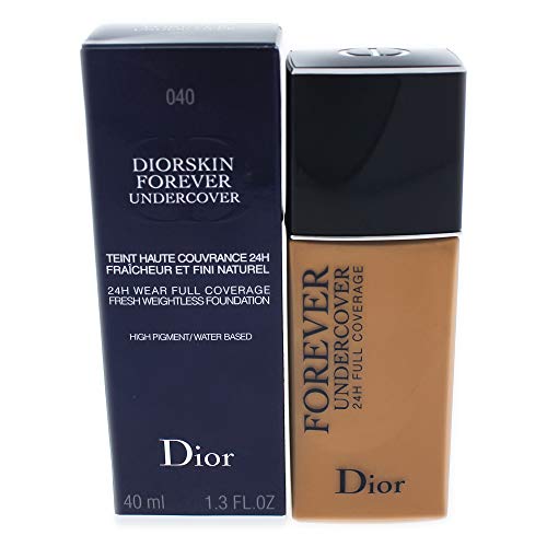 Base Líquida Dior DiorSkin Forever Undercover 24h 040 Honey Beige 40ml