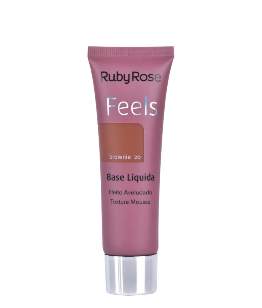 Base Líquida Feels Brownie 20 - Ruby Rose