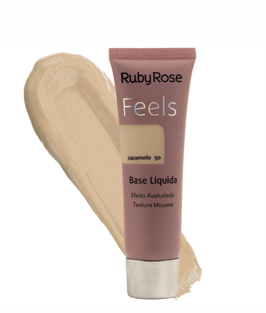 Base Líquida Feels Caramelo 50 - Ruby Rose