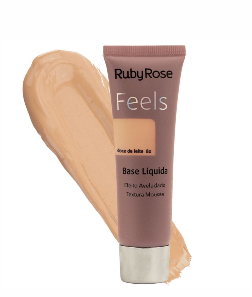 Base Líquida Feels Doce de Leite 80 - Ruby Rose