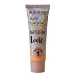 Base Líquida Natural Look Chocolate 1 - Ruby Rose HB8051C1