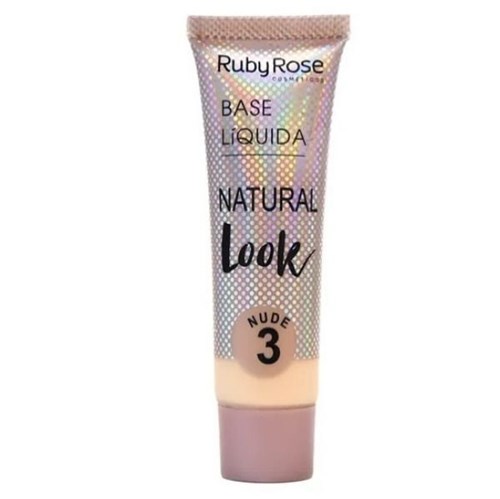 Base Líquida Natural Look Nude 3 - Ruby Rose
