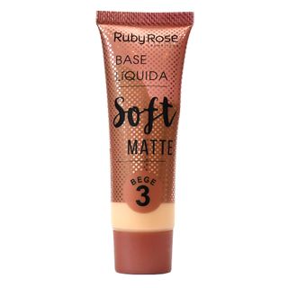 Base Líquida Ruby Rose Soft Matte Bege L3