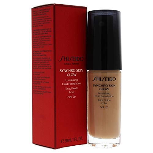 Base Liquida Shiseido - Synchro Skin Glow Luminizing Fluid Foundation SPF 20 N4