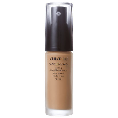 Base Líquida Shiseido Synchro Skin Lasting Liquid Foundation Fps 20 G5 Golden 5 30ml 
