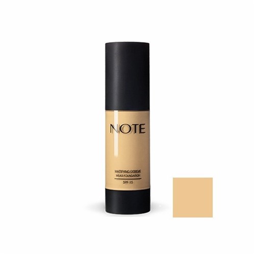 Base - Note Extreme Foundation 02 Natural Beige - 35 Ml