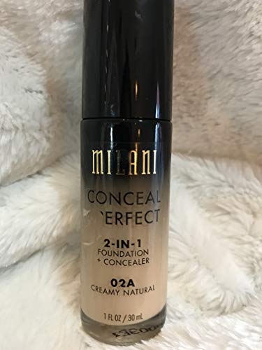 Base para Rosto Milani Conceal+Perfect 2-in-1-02A Creamy Natural