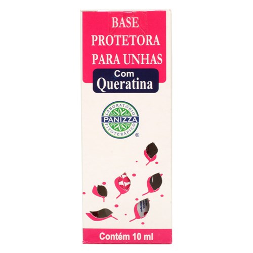 Base Protetora para Unhas - com Queratina 10Ml - Panizza Panizza