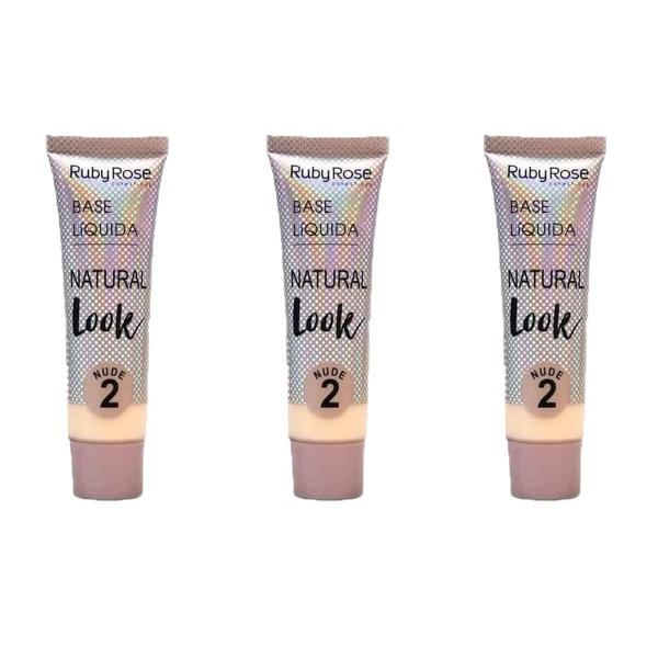 3 Bases Natural Look Ruby Rose - NUDE