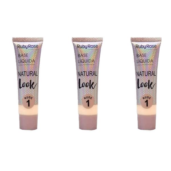 3 Bases Natural Look Ruby Rose - NUDE