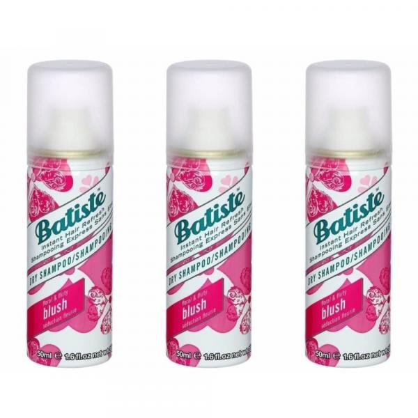 Batiste Blush Shampoo Seco 50ml (Kit C/03)