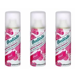Batiste Blush Shampoo Seco 50ml - Kit com 03