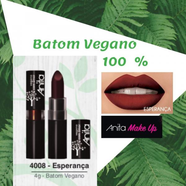 Batom Cremoso Anita - 100% Vegano - Cor 4008 Esperança