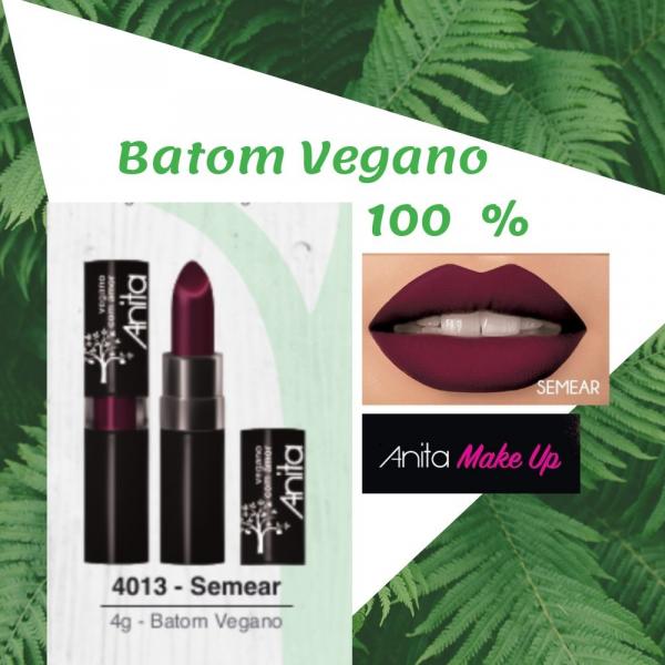 Batom Cremoso Anita - 100% Vegano - Cor 4013 Semear