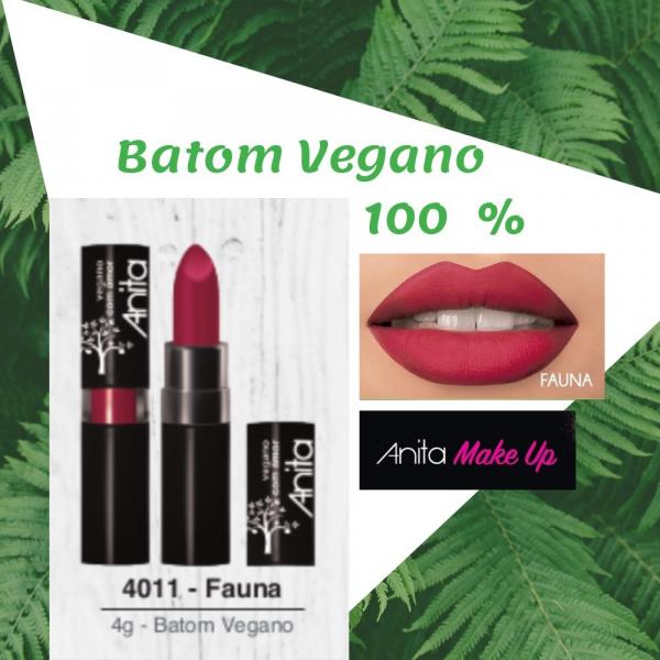 Batom Cremoso Anita - 100% Vegano - Cor 4011 Fauna