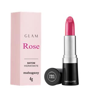 Batom Hidratante Glam Makeup - Rose