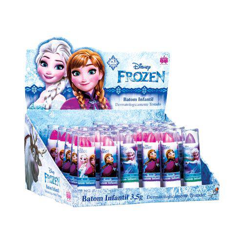 Batom Infantil Frozen Display C/ 30