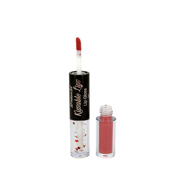 Batom Kissable Lips Maquiagem Lip Gloss D'hermosa HF065A 3ml - Outras Marcas