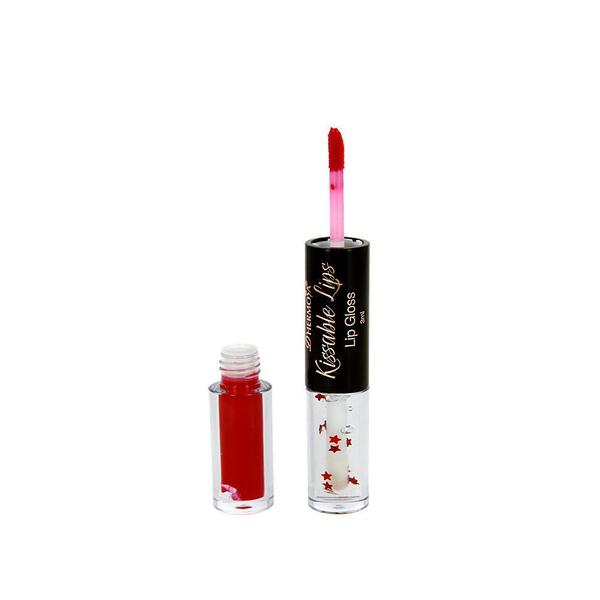 Batom Kissable Lips Maquiagem Lip Gloss D'hermosa HF065B 3ml - Outras Marcas