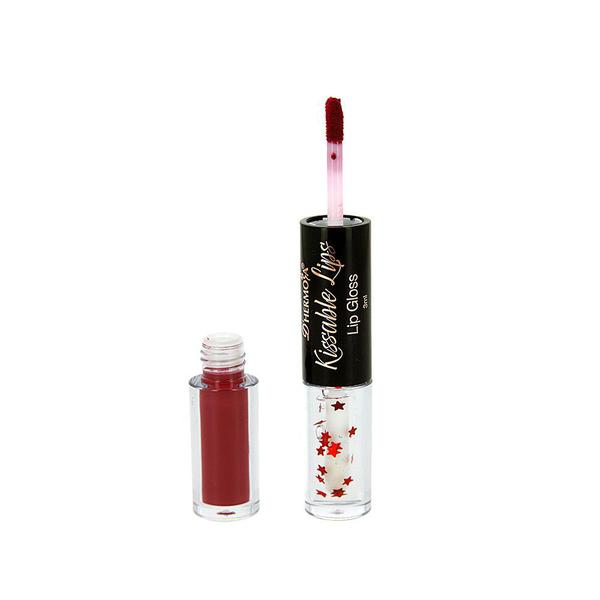 Batom Kissable Lips Maquiagem Lip Gloss D'hermosa HF065E 3ml - Outras Marcas