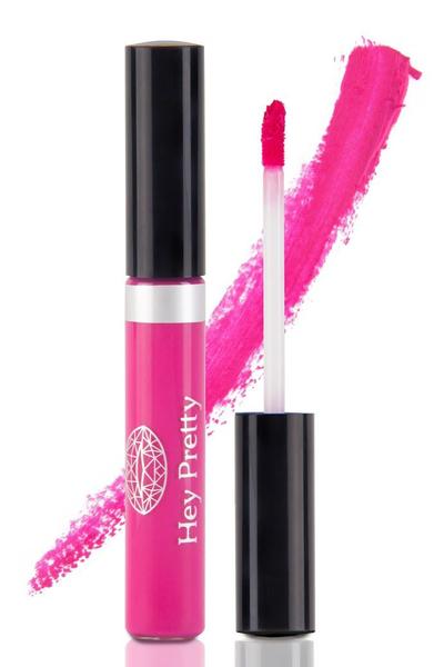 Batom Líquido Glam Pink Lips - Hey Pretty