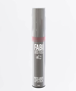 Batom Líquido Lipstick Chic Matte - Fabi Justus Tblogs 4ml