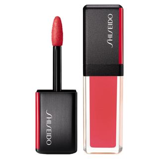 Batom Líquido Shiseido - LacquerInk LipShine 306 Coral Spark