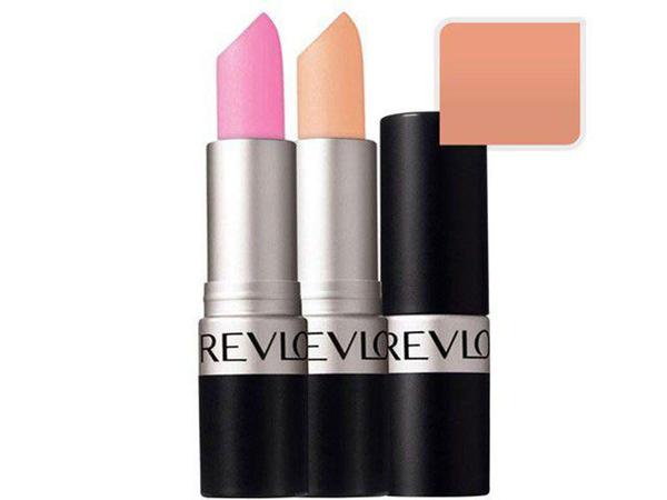 Batom Super Lustrous Lipstick - Cor Smoked Peach 013 - Revlon