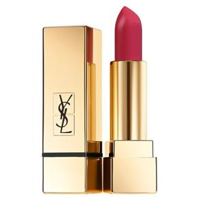 Batom Yves Saint Laurent - `Rouge Pur Couture - The Mats` Lipstick (Cor N. 202 Rose Crazy / Rosa Escuro)