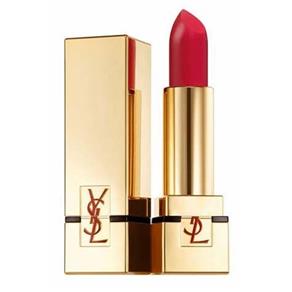 Batom Yves Saint Laurent - `Rouge Pur Couture - The Mats` Lipstick (Cor N. 201 Orange Imagine / Vermelho)