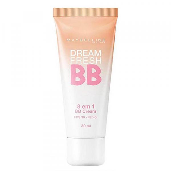 Bb Cream 8em1 Maybelline Dream Fresh Fps30 Base Média 30ml - LOréal