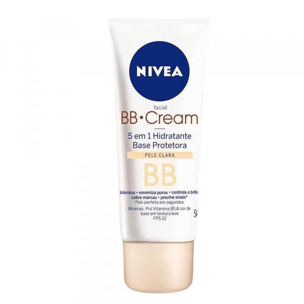 BB Cream Base + Protetor FPS Pele Clara - 50g - Nivea