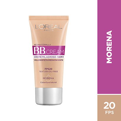 BB Cream L'Oréal Paris Cor Morena FPS 20 30ml