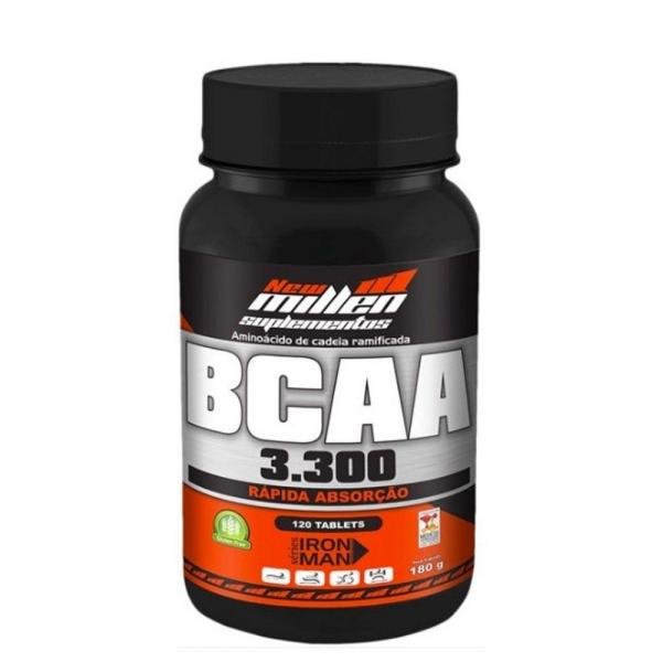 Bcaa 3.300 com Vitamina B6 120 Tabletes New Millen