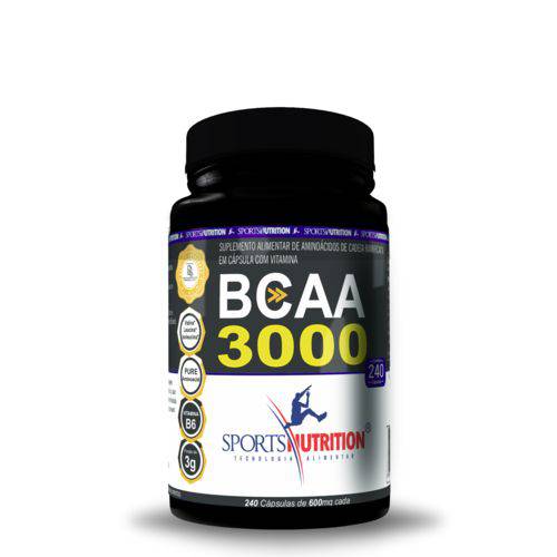 BCAA 3000 240 Cáps - Sports Nutrition