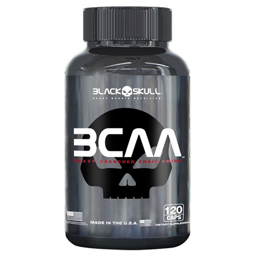 BCAA 2.1.1 (120 Caps) - Black Skull