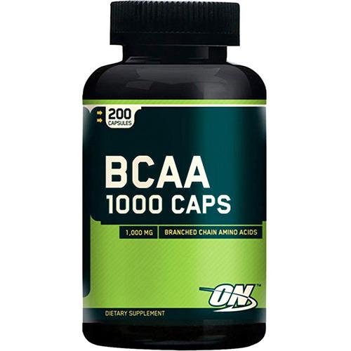 BCAA 1000 Optimum com 200 Cápsulas
