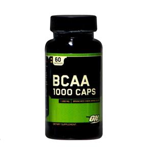 BCAA - 1000 - Optimum Nutrition - Sem Sabor - 60 Cápsulas