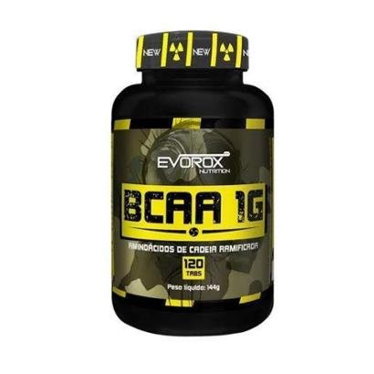 BCAA 1G Evorox Nutrition 120 Tabletes