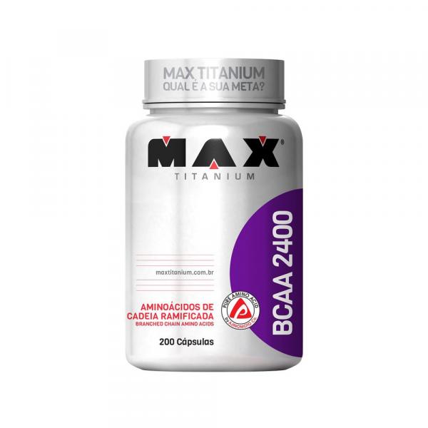 BCAA 2400 (200caps) - Max Titanium