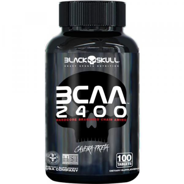 BCAA 2400 - 100 TABS - Black Skull