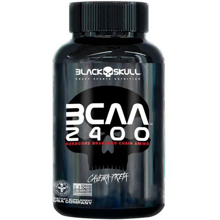 BCAA 2400 Black Skull 200 Cápsulas