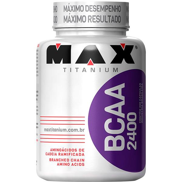 BCAA 2400 - Max Titanium - 200 Cápsulas
