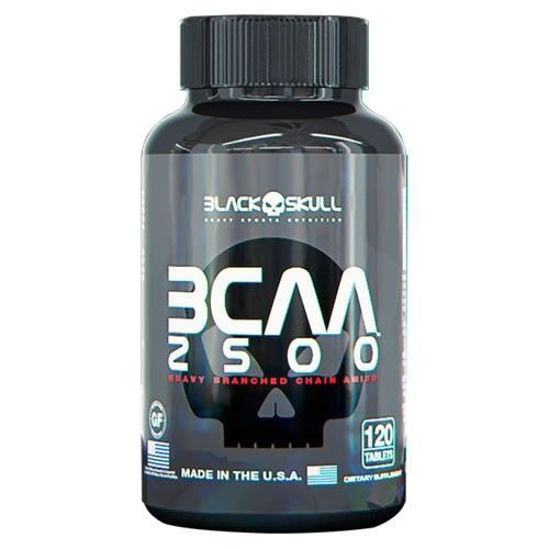 BCAA 2500 - 120 Cápsulas - Black Skull