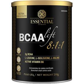 Bcaa Lift 8:1:1 - Essential Nutrition - 210g - Neutro